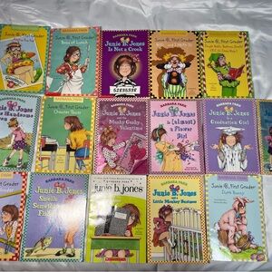 Junie B. Jones Series Barbara Park Lot of 16 Chapter Books Paperback Special Vtg